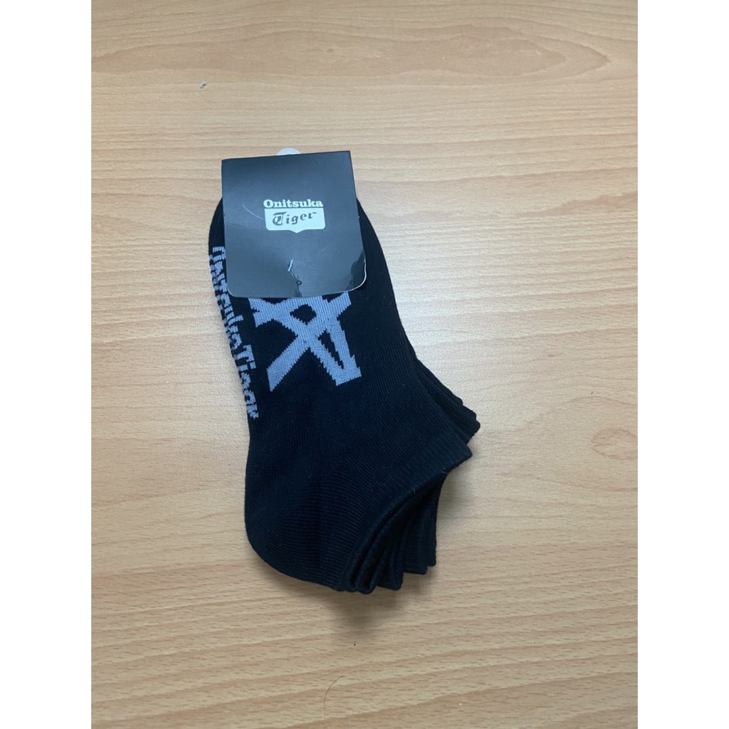 現貨 Onitsuka Tiger 襪子（３雙）鬼塚虎運動襪純棉透氣舒適 短襪