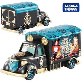 『 單位日貨 』 日本正版 多美 TOMY TOMICA 迪士尼 魔鏡夢遊 2:時光怪客 宣傳車 合金 小車
