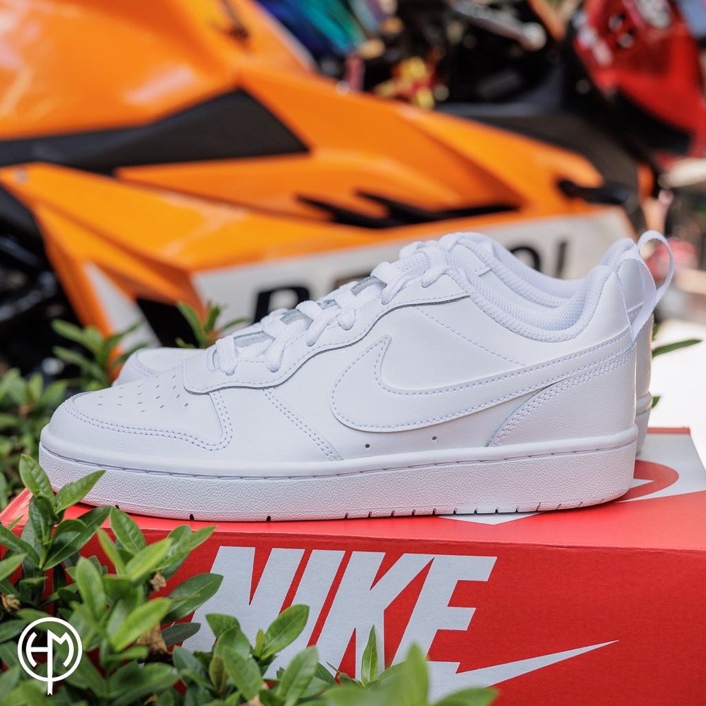 🏀小飛人潮流🏀 NIKE COURT BOROUGH LOW 2 GS 小白鞋 女孩 開學季 穿搭 BQ5448100