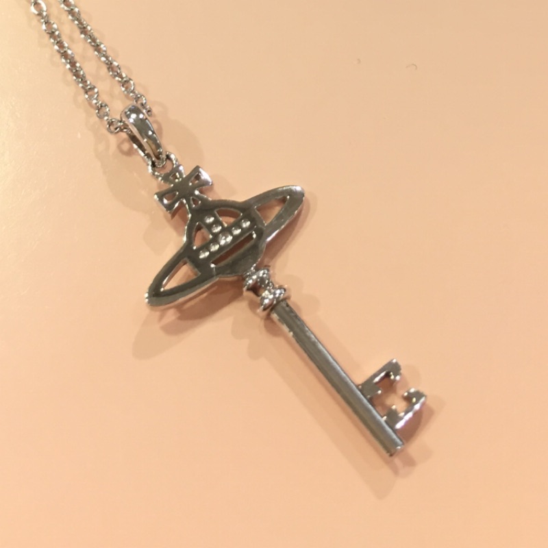 全新Vivienne Westwood 925純銀鑰匙造型 項鍊 原價$5200
