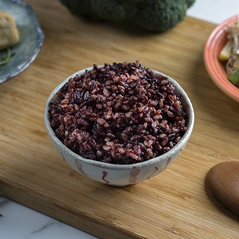 常常好食｜健康製作所 減醣好食包系列 糙米紫米飯【全素】-調理包（100g±5g）