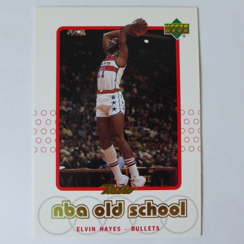 ~ Elvin Hayes ~名人堂/NBA球星/艾爾文·海斯 1999年UD.老人特殊卡