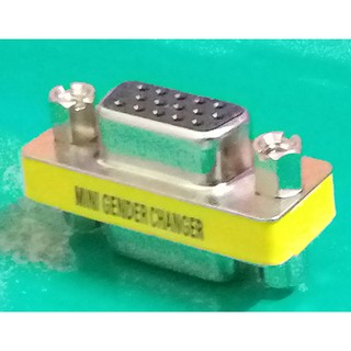 H-501 賣場款式齊全 VGA母對母接頭 連接頭 電腦螢幕延長線頭
