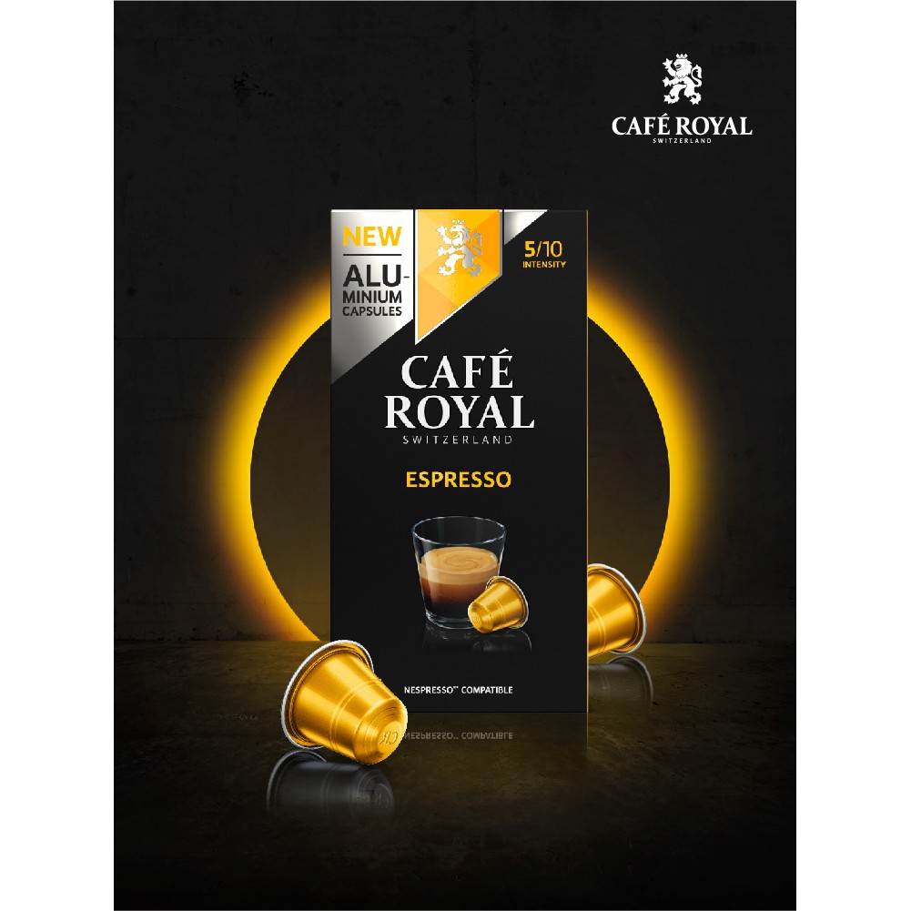 【瑞士原裝進口】芮耀 Cafe Royal 四種口味"單顆"裸裝販售咖啡膠囊(Nespresso 膠囊機專用)