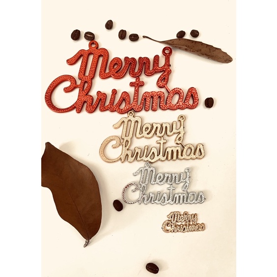 Merry Christmas 聖誕節英文字牌裝飾 蝦皮購物