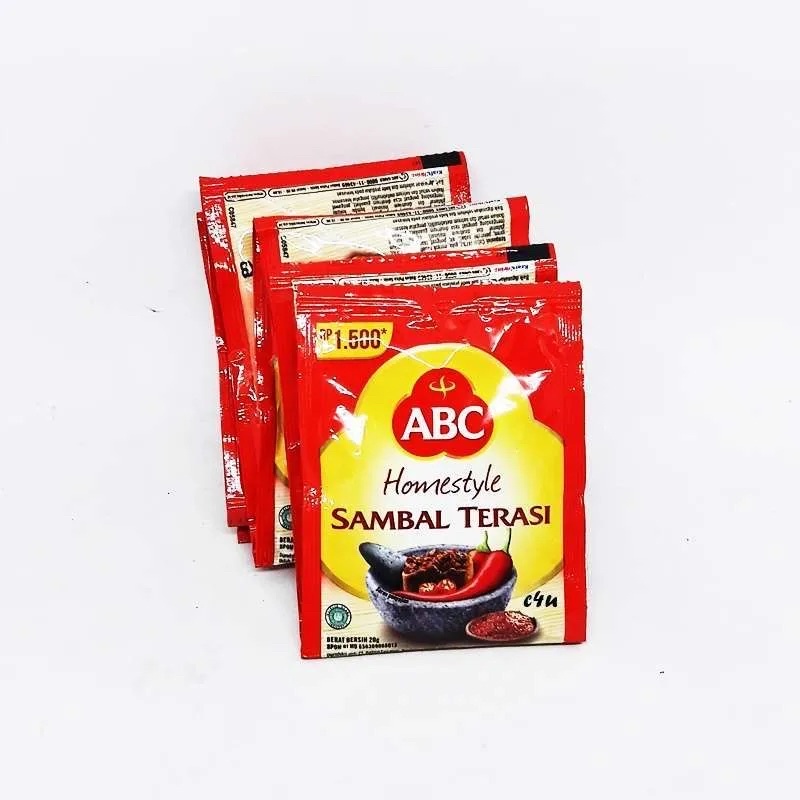 Sambal terasi ABC (sachet) 印尼 辣椒醬 調味醬 蝦膏醬
