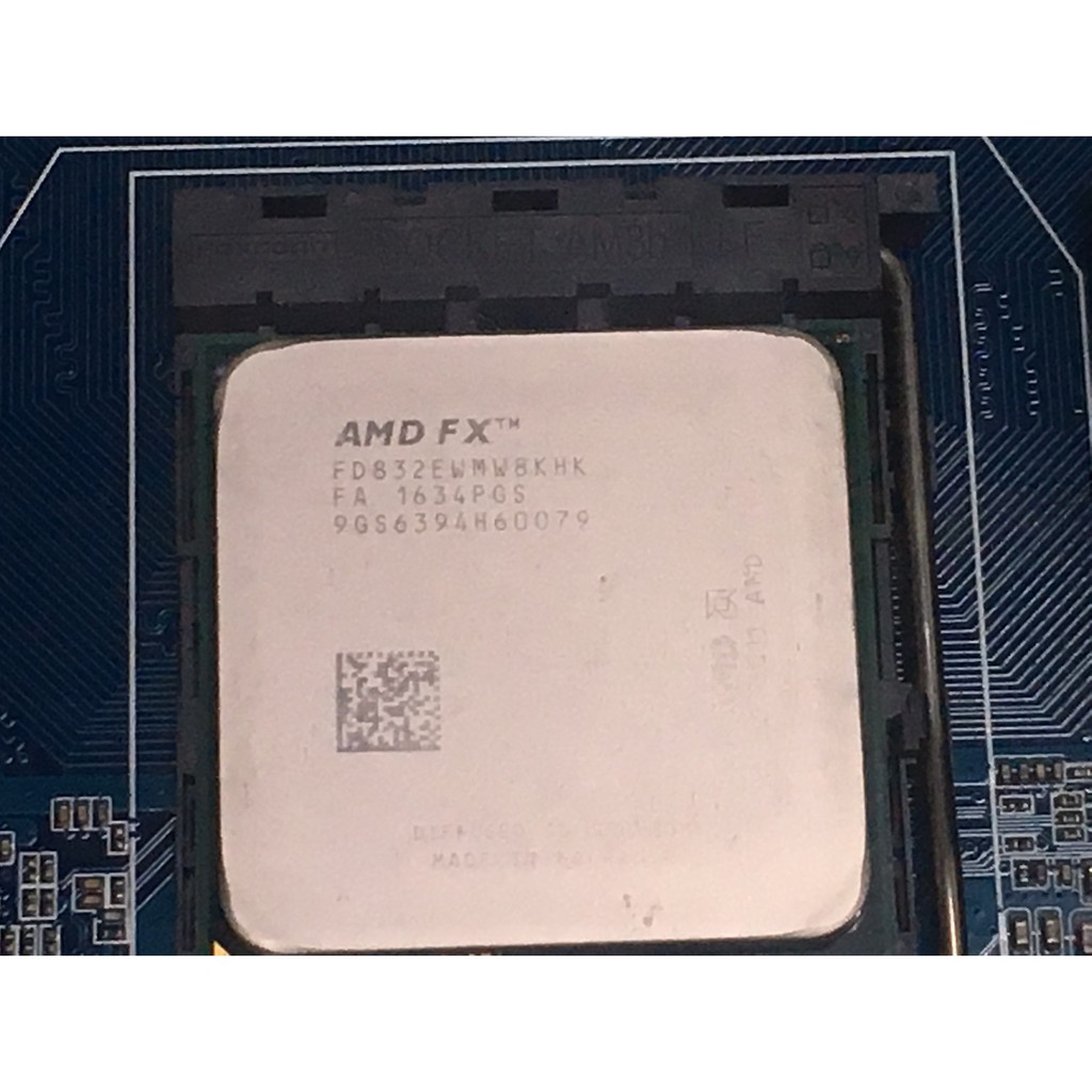 桃園快捷電腦 AMD 真香 FX8320E 八核心 GIGABYTE GA-970A-D3 免運 出清