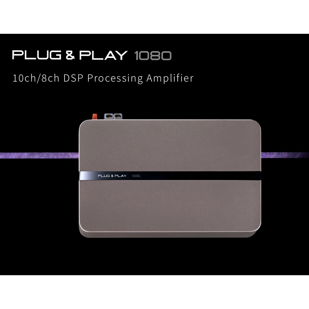 【泓享汽車音響】日本 PLUG &amp; PLAY 1080 8聲道 10通道 DSP 擴大機處理器