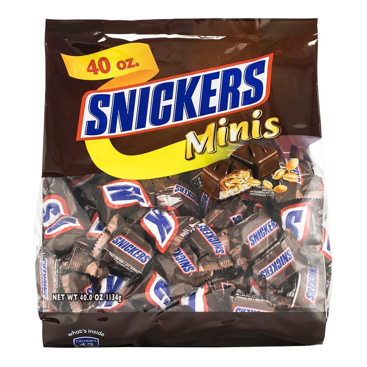 [現貨] Snickers 士力架 迷你巧克力 9公克 單個 好市多 costco 代購