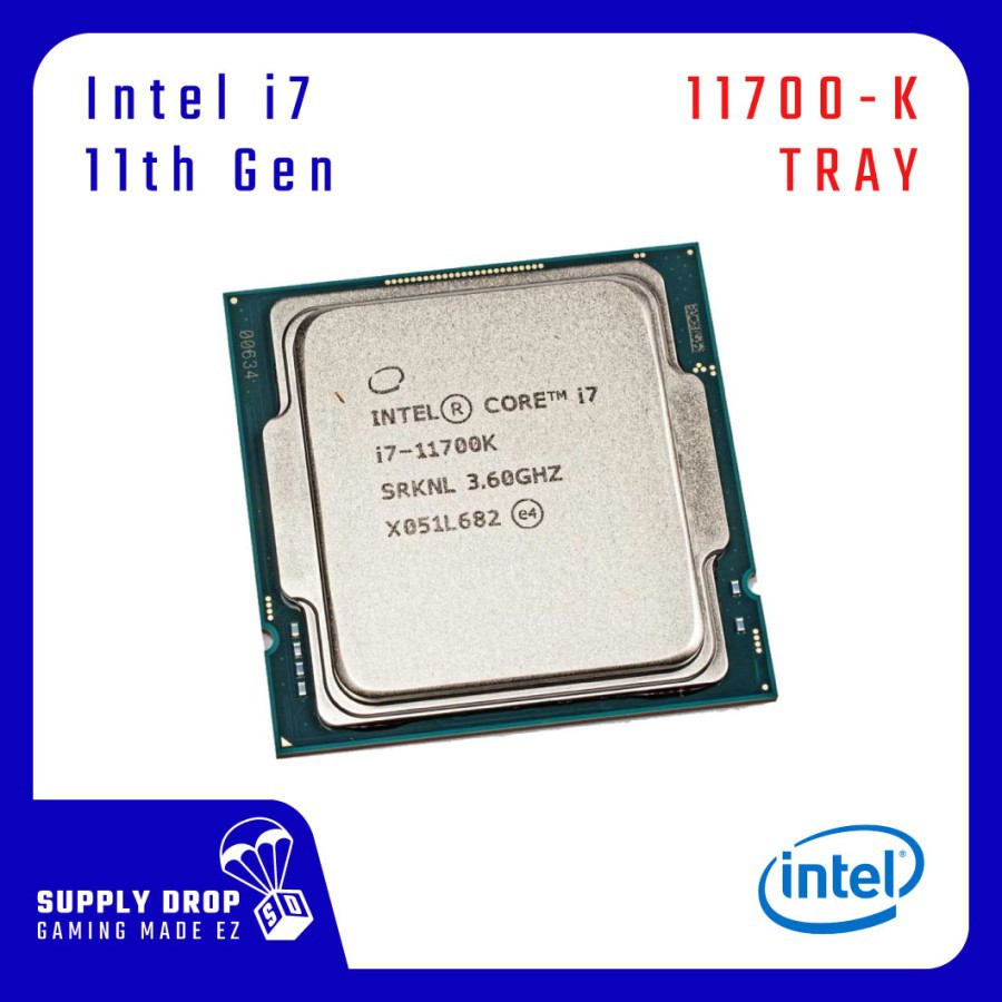 英特爾酷睿 i7-11700K 3.6Ghz Up LGA 1200 3 年保修