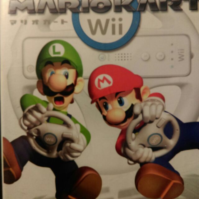 Wii 遊戲 瑪莉歐賽車 日文版
