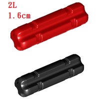 磚家 LEGO 樂高 黑色 紅色 Technic 科技 Axle 2 軸 2號 十字軸 32062 3704