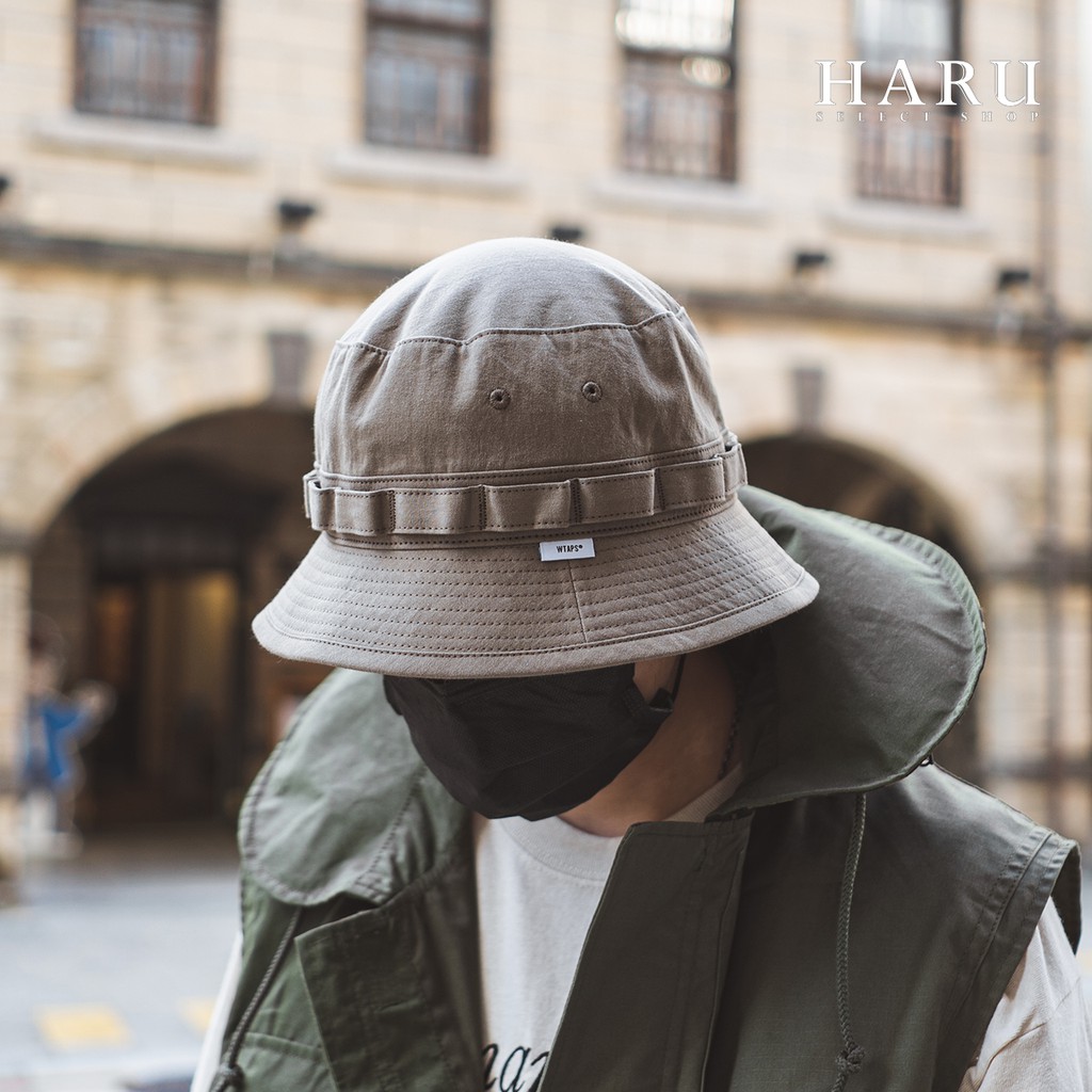 wtaps JUNGLE 01 / HAT / COTTON. 黒-