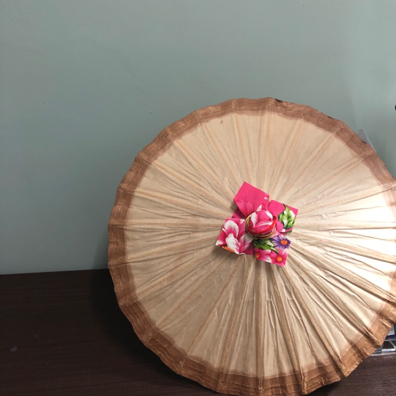 道地手工美濃花布彩繪diy油紙傘買大送小 蝦皮購物