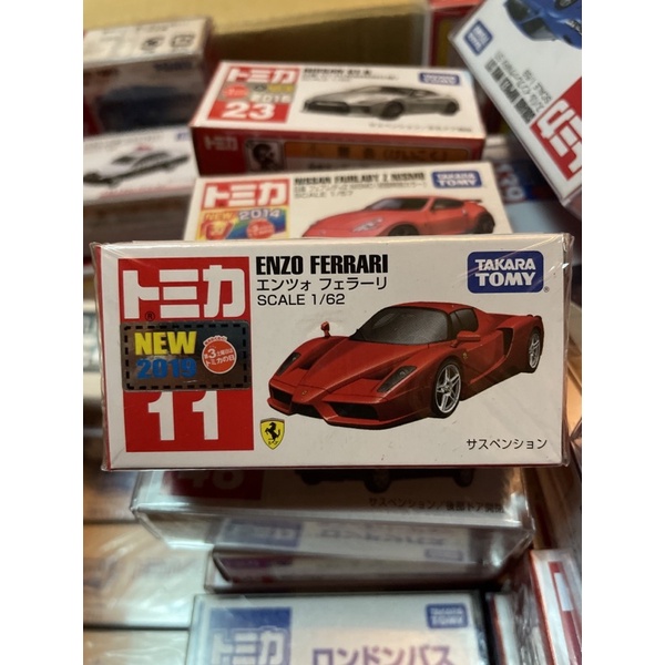 tomica 11 2019 Enzo Ferrari 法拉利 新車貼