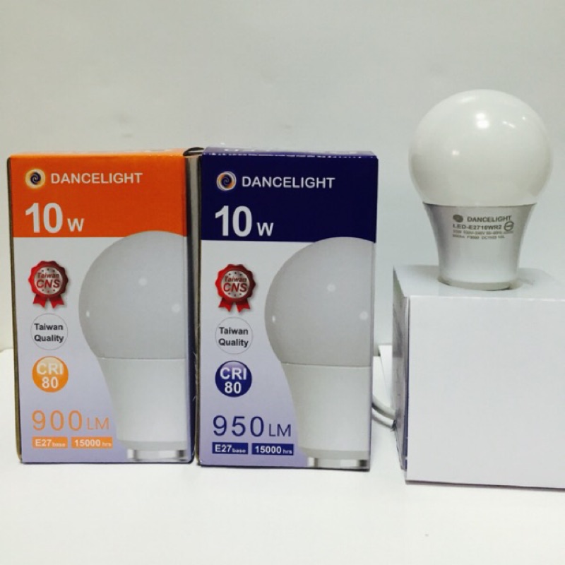 W生活館 舞光LED燈泡10W、12W、16W 球泡E27全電壓保固1年白光/黃光