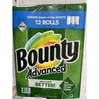 好市多Bounty 隨意撕特級廚房紙巾 107張*1捲 單捲售 全新