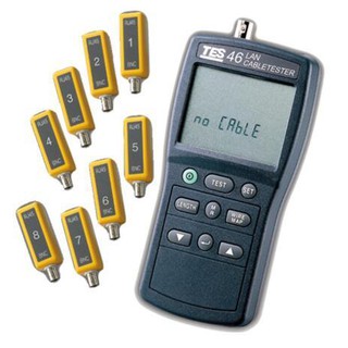 臺灣 泰仕 TES-46 網路纜線測試器