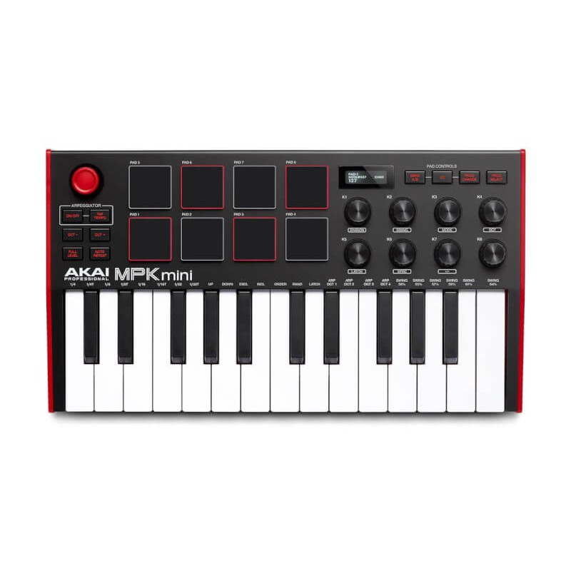 萊可樂器 Akai MPK Mini MK3 Midi 鍵盤 主控鍵盤