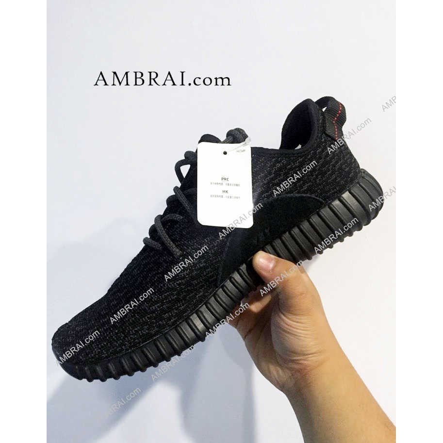 【AMBRAI.com】 adidas Yeezy Boost 350 Pirate Black PB 黑 椰子 初代