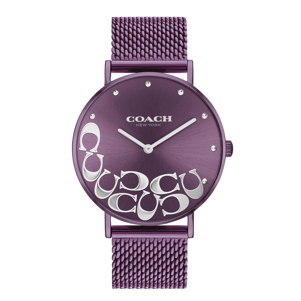 COACH 設計款logo面盤米蘭帶腕錶36mm(14503823)