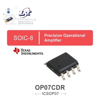 聯騰．TEXAS OP07CP SOIC-8 TI Precision Operational Amplif