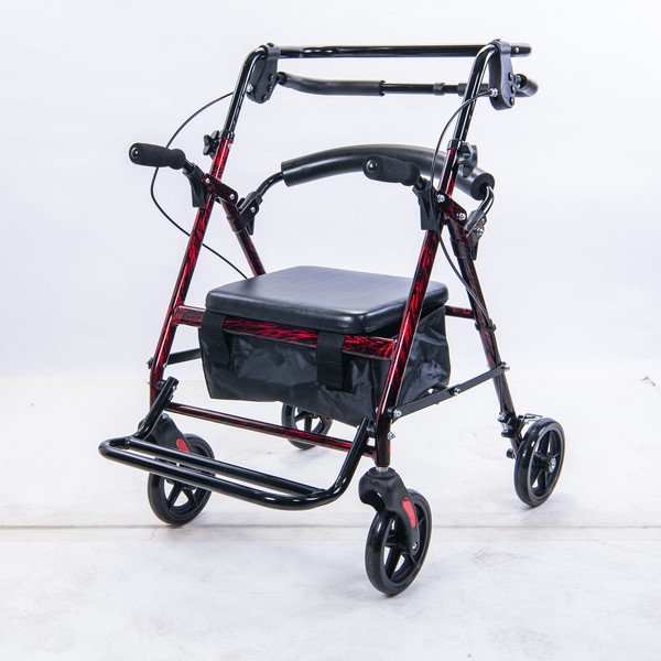 均佳助行器助行車JK-006 助行器 帶輪型助步車 步行輔助車 助行椅