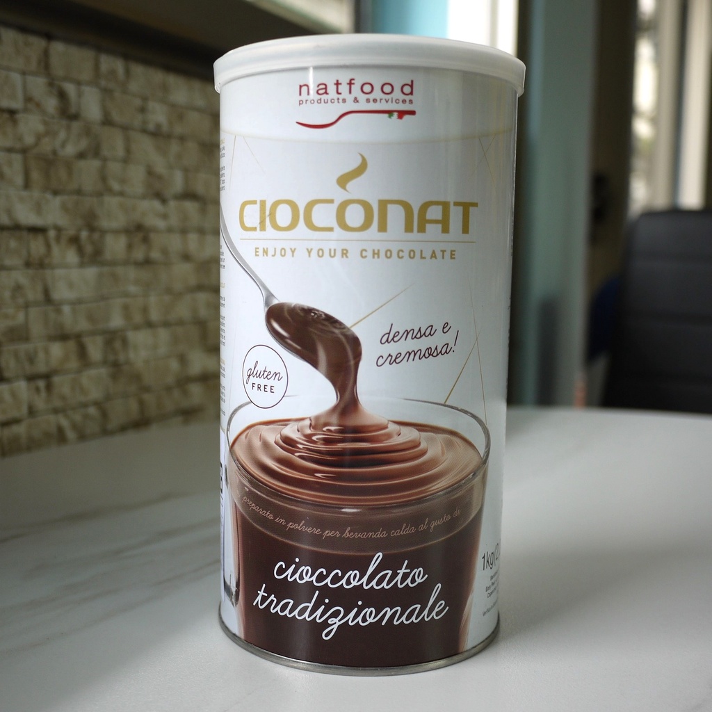 Natfood Cioconat 義大利進口香濃巧克力粉可可粉 1000公克 (2022新包裝) 到期日:2026/01