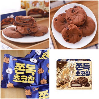 韓國 CW巧克力麻糬餅 CW巧克力餅乾 麻糬巧克力餅乾 麻糬餅