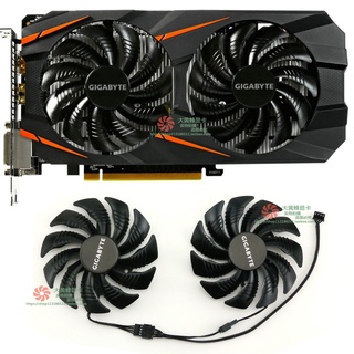 顯卡散熱器 技嘉GTX1060 6GB WINDFORCE顯卡散熱風扇T129215SU / PLD09210S12