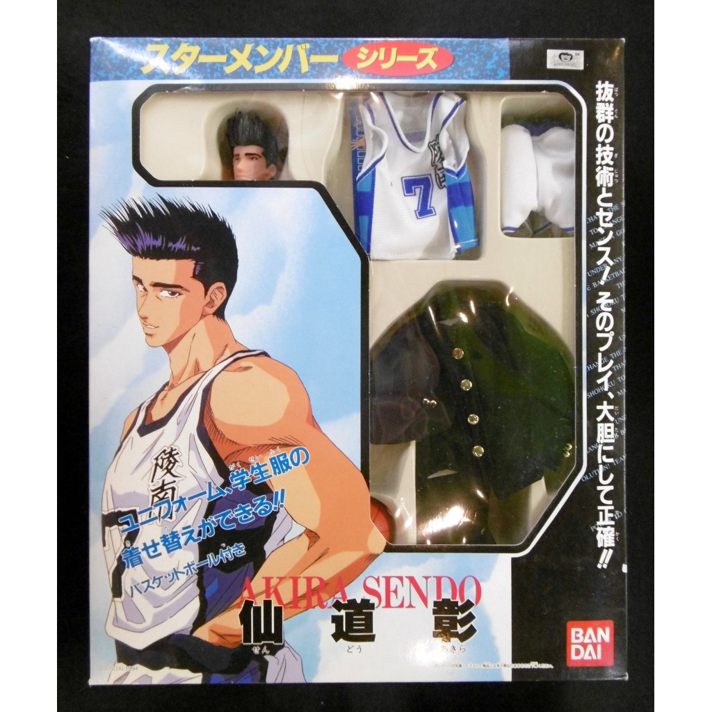 萬代灌籃高手slam Dunk 仙道彰1 6 可動人偶手辦日版正品 蝦皮購物