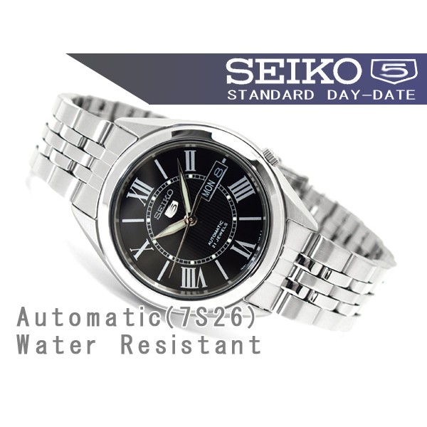 【全新原廠SEIKO】5號自動上鍊機械錶-羅馬字 SNKL35K1【天美鐘錶店家直營】【下殺↘超低價有保固】