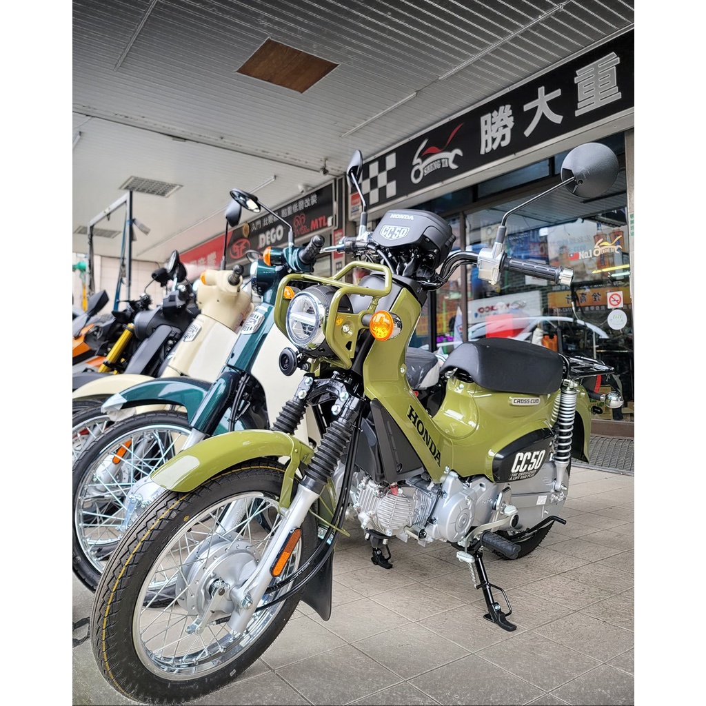 現車一台 日規22 Honda Cross Cub 50 綠牌全新車售價 17 8萬日本製50cc 蝦皮購物