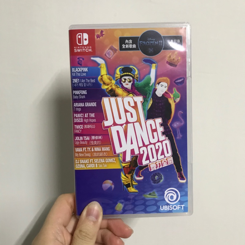 switch遊戲片 JUST DANCE舞力全開2020中文版(二手九成新）