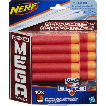 (正版公司貨 現貨出清)【NERF】巨彈狙擊步槍子彈補充包 一盒10發 NERF巨彈子彈 NERF軟彈