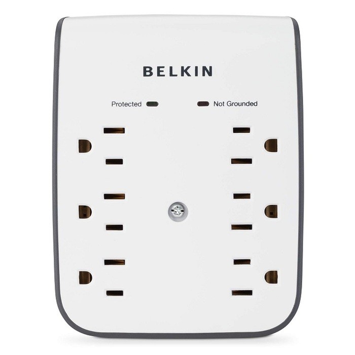 貝爾金 Belkin 6 Outlet With USB 六孔電源插座 + 雙 10W/2.1AMP USB 插座