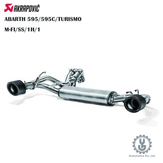 Akrapovic ABARTH 595/595C/TURISMO M-FI/SS/1H/1 排氣 進氣【YGAUTO】