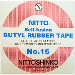 日本製 NITTO 日東 NO.15 防水 自融著 絕緣 膠帶 膠布