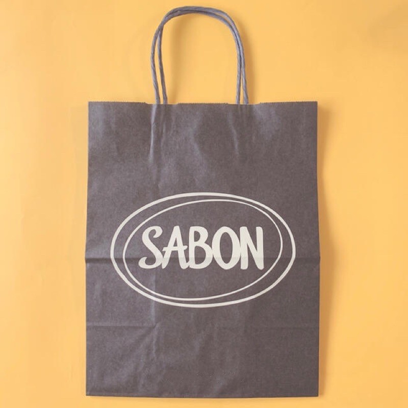 全新/現貨🎉Sabon提袋🎁包裝袋 禮物袋 紙袋 Sabon緞帶🎀