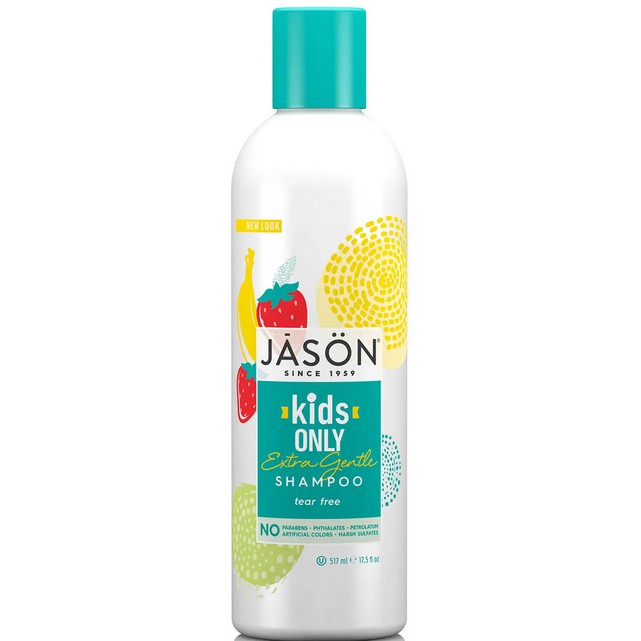 【美國代購】JASON Natural - 兒童限定 溫和洗髮精 不刺激眼睛 西瓜泡泡糖 保濕 淨化 不打結 母嬰 沐浴