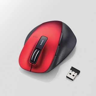 北車 實體門市 ELECOM M-XG 進化款 M-XGM10DBS 無線 光學 滑鼠 M尺寸 靜音版 紅色