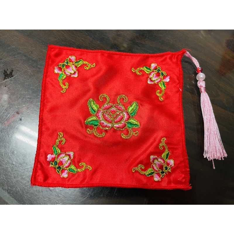 媽祖娘娘-繡花手巾-12cm❤️黃色-粉紅色-紅色✅神尊使用