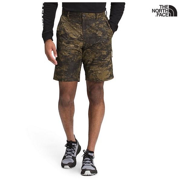 現貨特價 The North Face 超輕量防潑水短褲-迷彩 登山