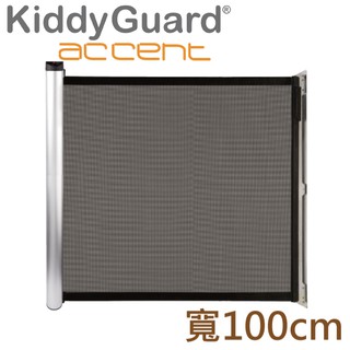 瑞典 Lascal KiddyGuard Accent 多功能隱形安全門欄(100cm) 黑色【麗兒採家】