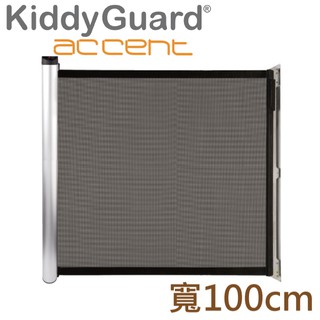 瑞典 Lascal KiddyGuard Accent 多功能隱形安全門欄(100cm) 黑色【麗兒采家】