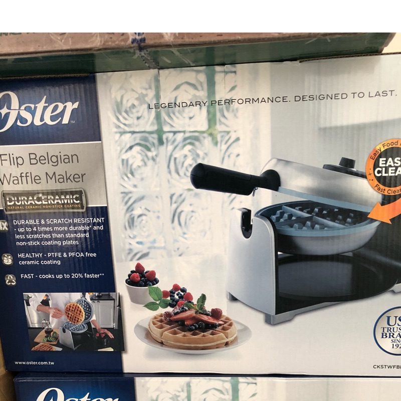 Oster厚片翻轉鬆餅機（市價2480元）