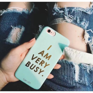 現貨出清❤️歐美明星款BUSY手機硬殼Tiffany綠iPhone手機殼iphone7/iphone6/plus