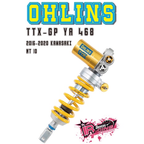 ♚賽車手的試衣間♚ Ohlins ® TTX-GP YA 468 2016-2020 Yamaha MT 10 避震器