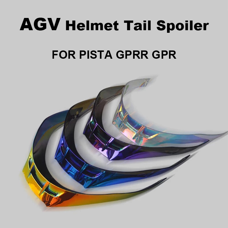 Agv Corsa R 摩托車頭盔裝飾配件新款 AGV PISTA GP Corsa GPRR 改裝大尾空氣擾流板 Mo