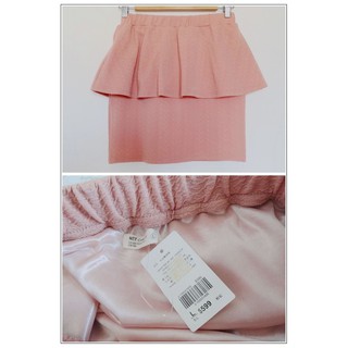 新品標籤未拆，NET粉色窄裙(L)，黑色(L)